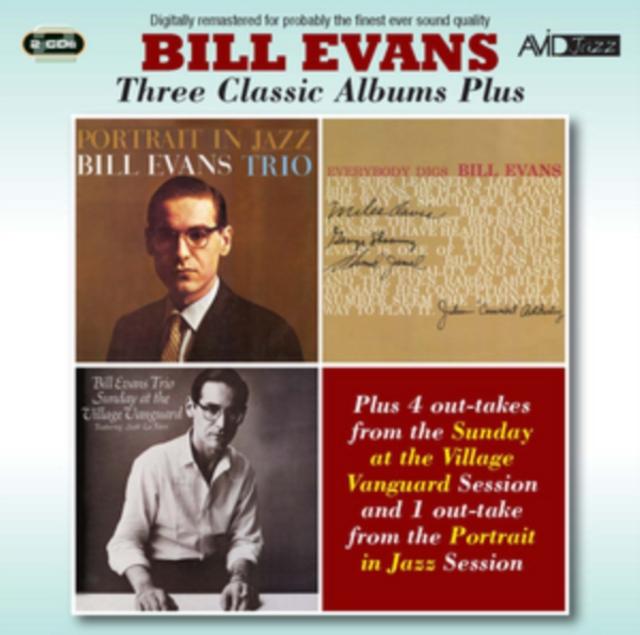 Bill Evans (Sax Player) - Three Classic Albums Plus (Portrait In Jazz / Everybody Digs Bill Evans / Sunday At the Village Vanguard) - Double Cd