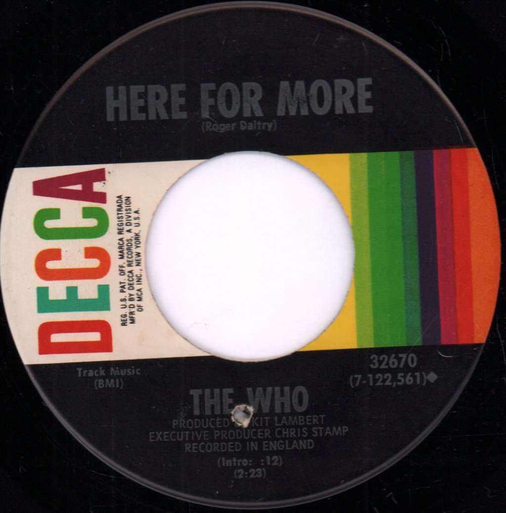 Who - Seeker - 7 Inch