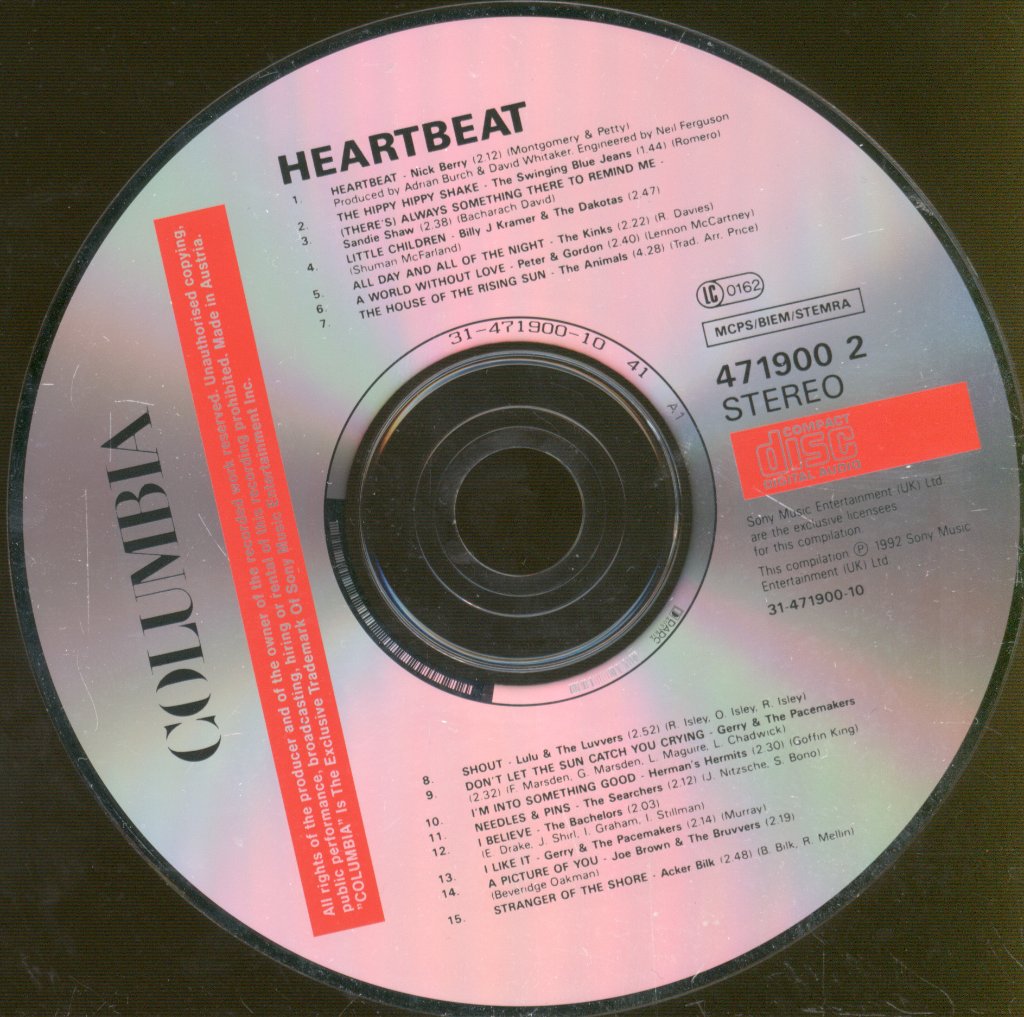 Various Artists - Heartbeat (Music From The Yorkshire TV Series) - Cd