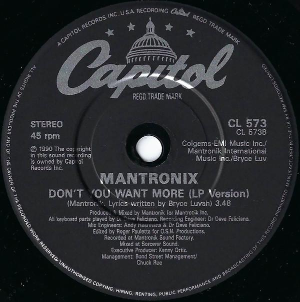 Mantronix - Take Your Time - 7 Inch