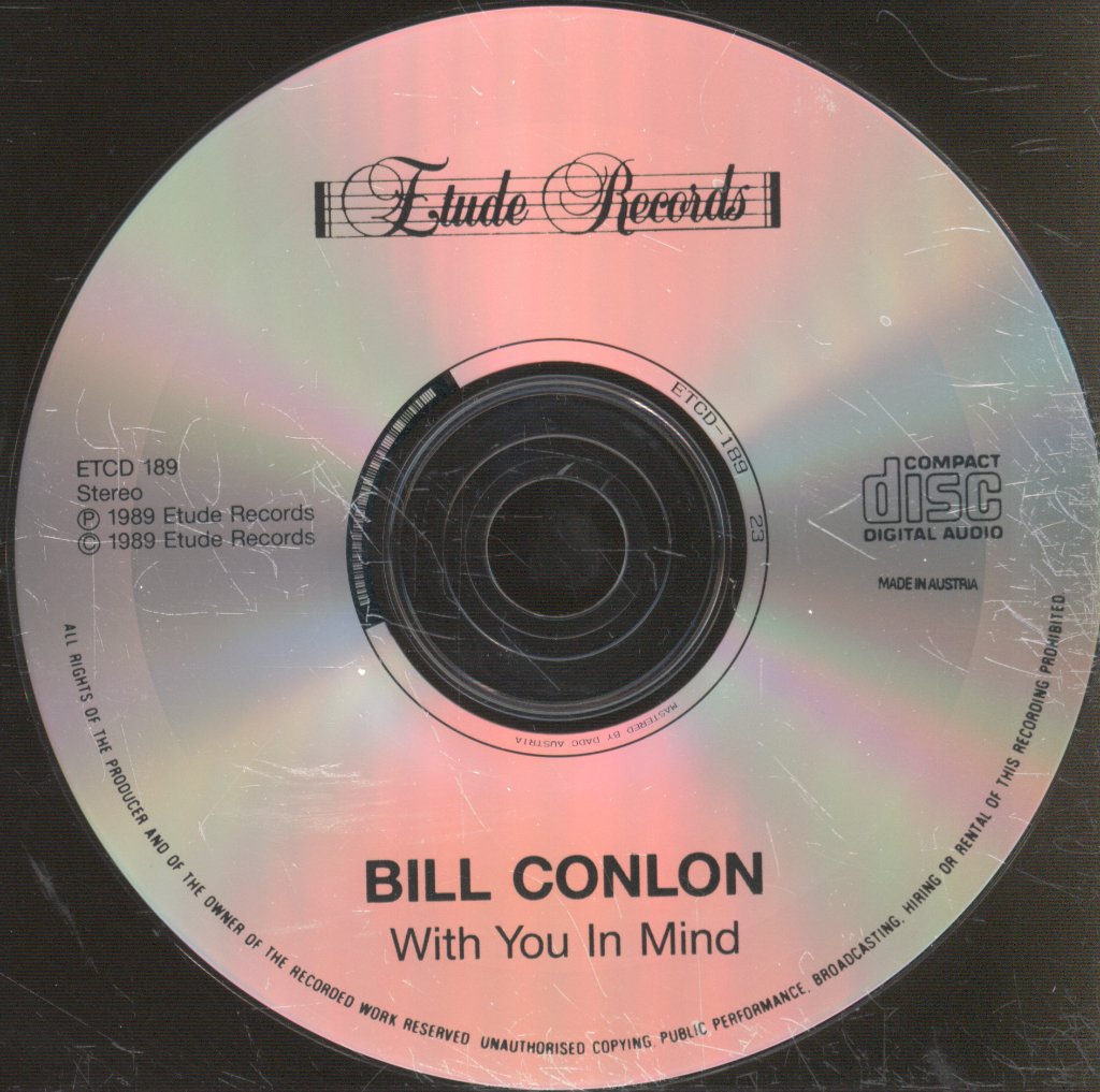 Bill Conlon - With You In Mind - Cd