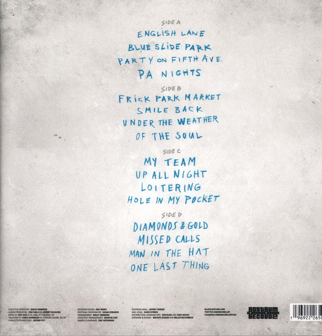 Mac Miller - Blue Slide Park - Double Lp