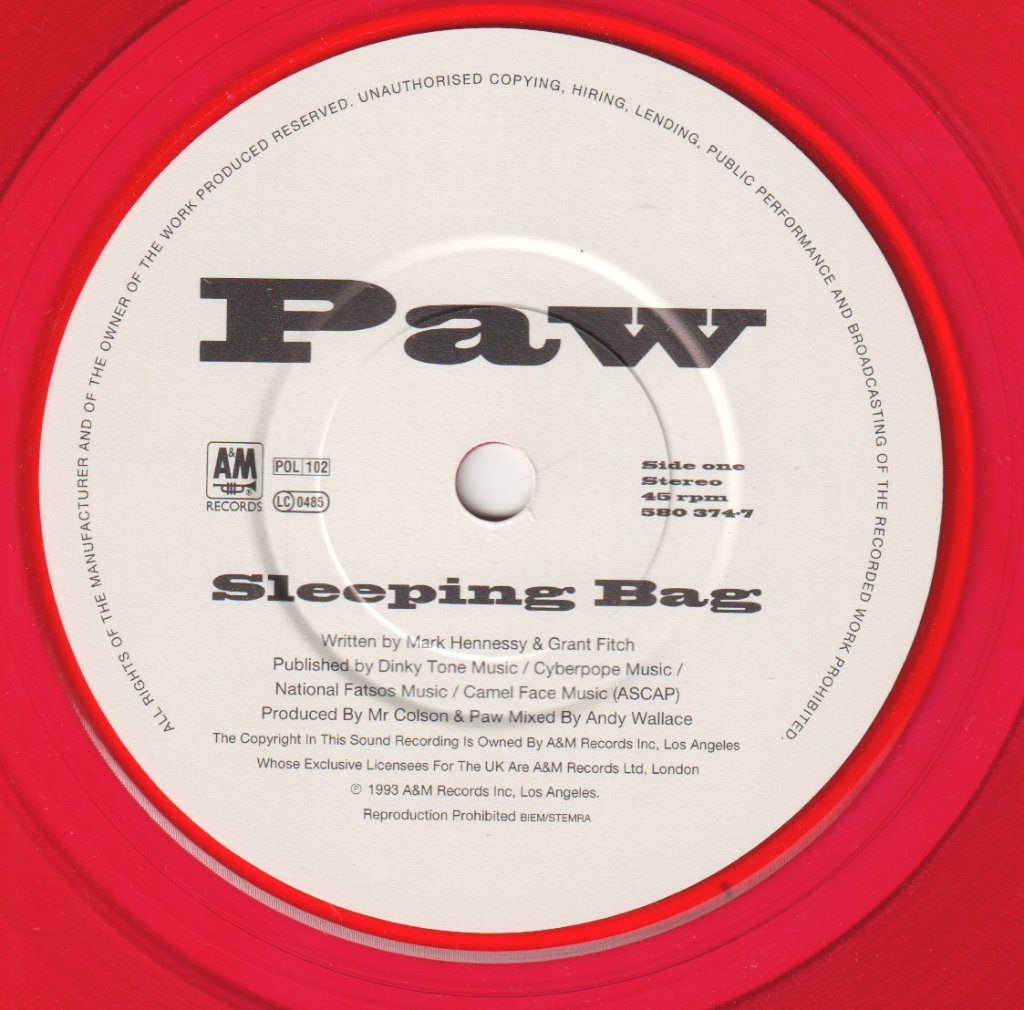 Paw - Sleeping Bag - 7 Inch