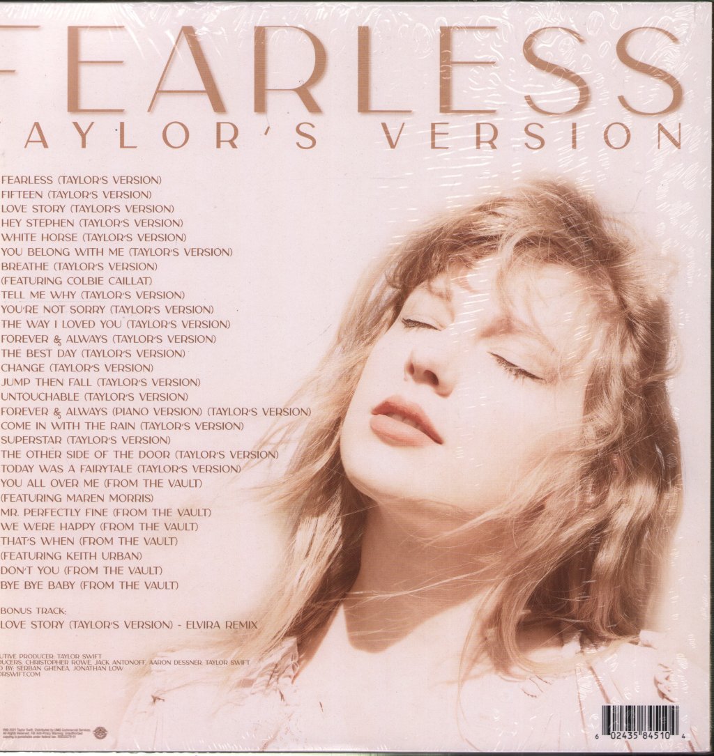 Taylor Swift - Fearless (Taylors Version) - Triple Lp