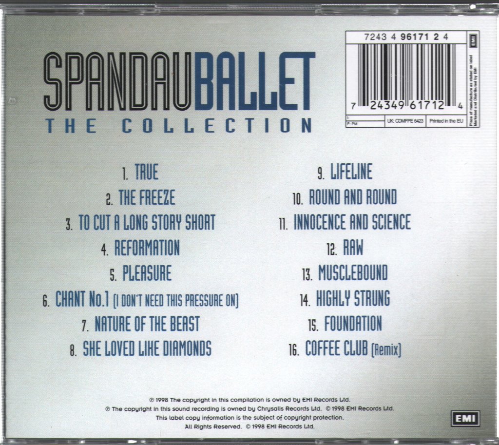Spandau Ballet - Collection - Cd