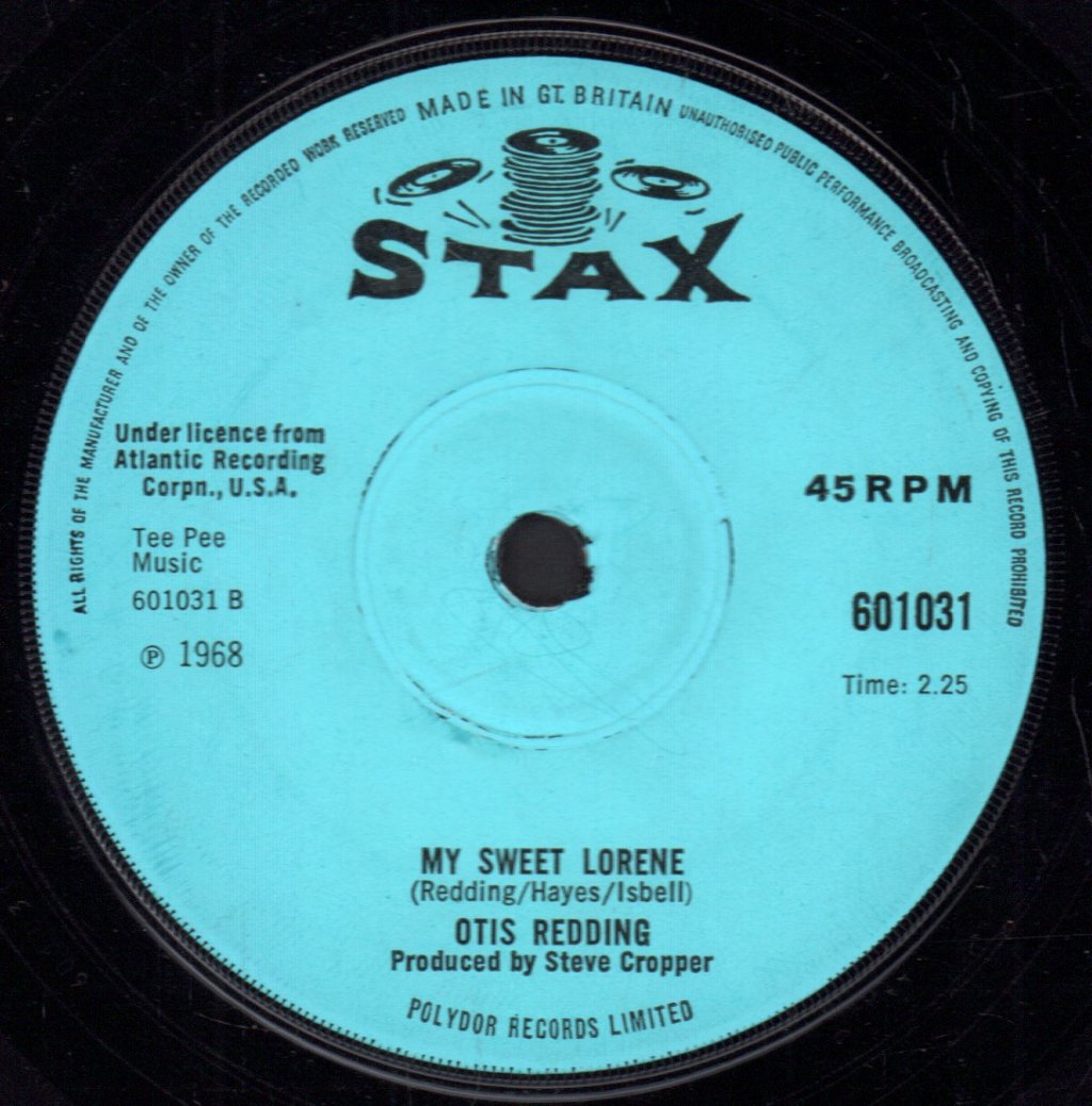 Otis Redding - Dock Of The Bay - 7 Inch