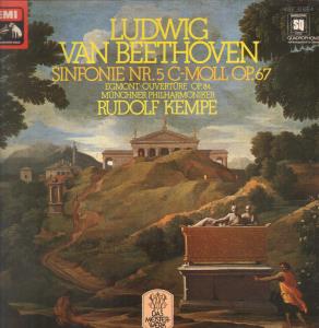 Rudolf Kempe / Munchner Philharmoniker - Ludwig Van Beethoven - Sinfonie Nr.5 C-Moll Op.67 - Lp