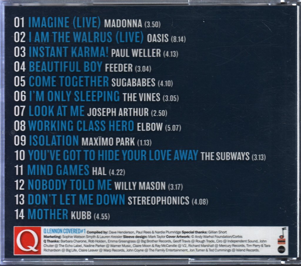 Various - Lennon Covered #1 - Cd