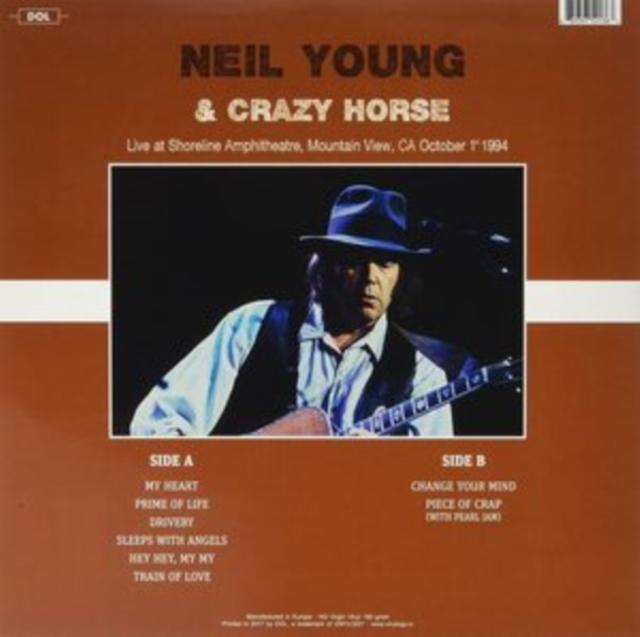 Neil Young & Crazy Horse - Live At Shoreline Amphitheatre, Mountain View, Ca October 1st 1994 - Lp