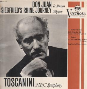 Arturo Toscanini / NBC Symphony Orchestra - R Strauss - Don Juan / Wagner - Siegfried's Rhine - Lp