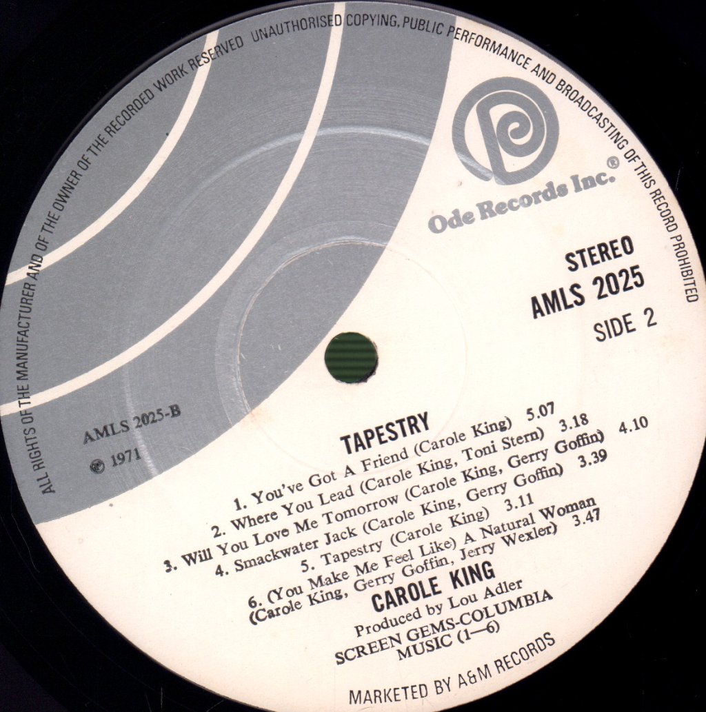 Carole King - Tapestry - Lp