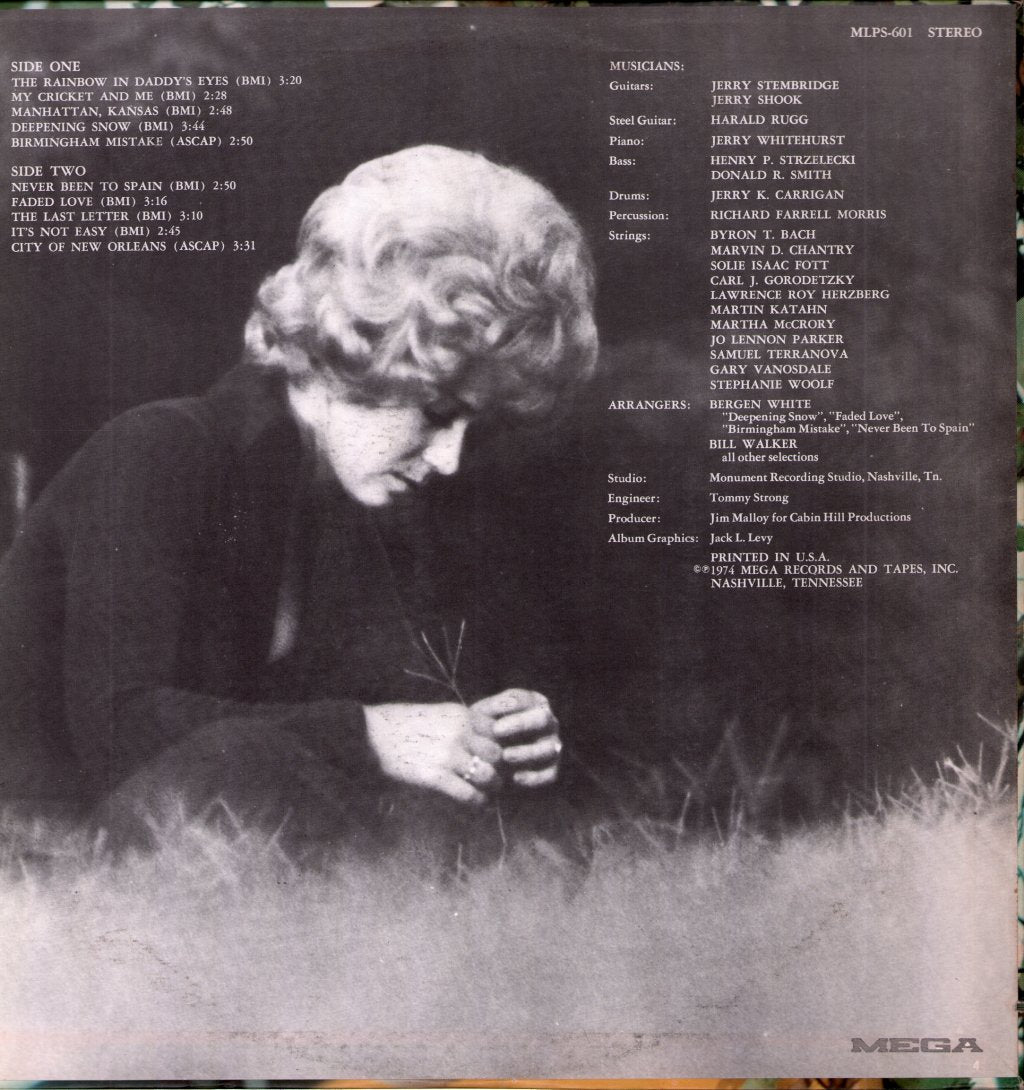 Sammi Smith - Rainbow In Daddy's Eyes - Lp