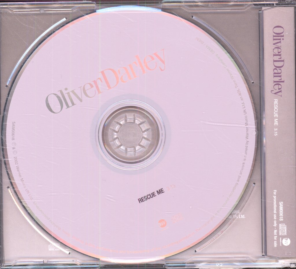 Oliver Darley - Rescue Me - Cd
