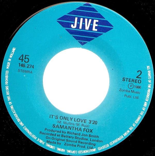 Samantha Fox - Hold On Tight - 7 Inch