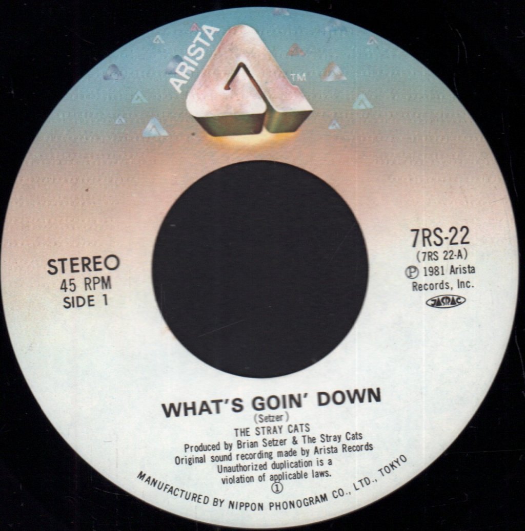 Stray Cats - Down Town - 7 Inch