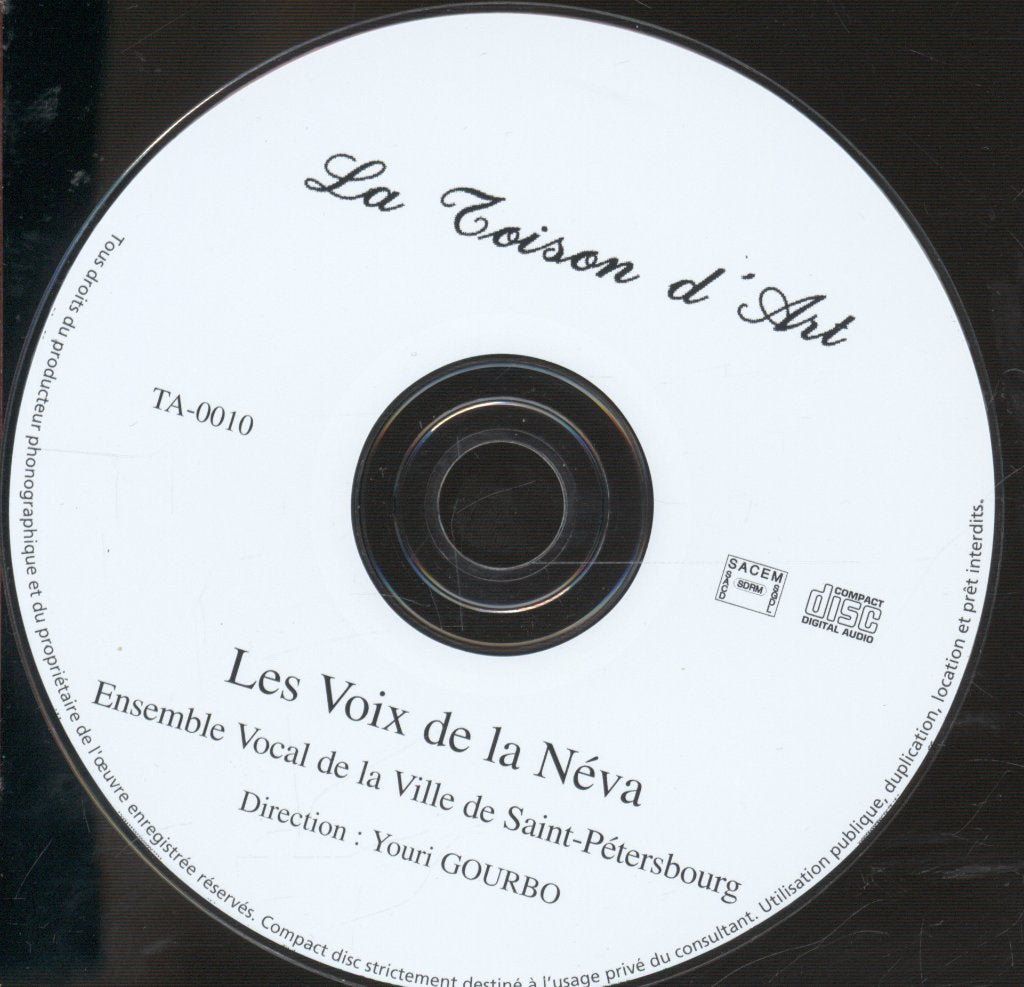 Les Voix De La Neva - Enregistrement Public - Cd