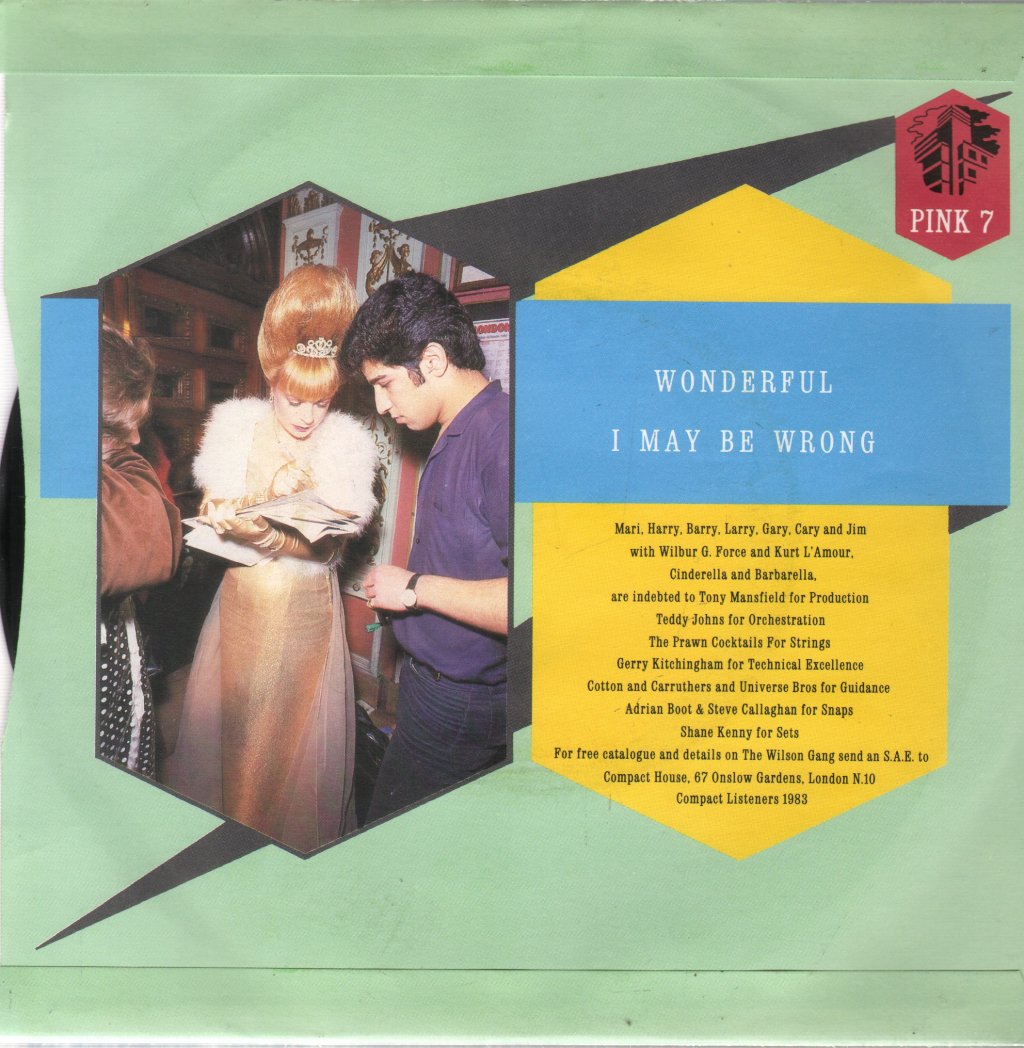Mari Wilson - Wonderful - 7 Inch