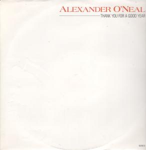 Alexander O'Neal - Thank You For A Good Year - 12 Inch
