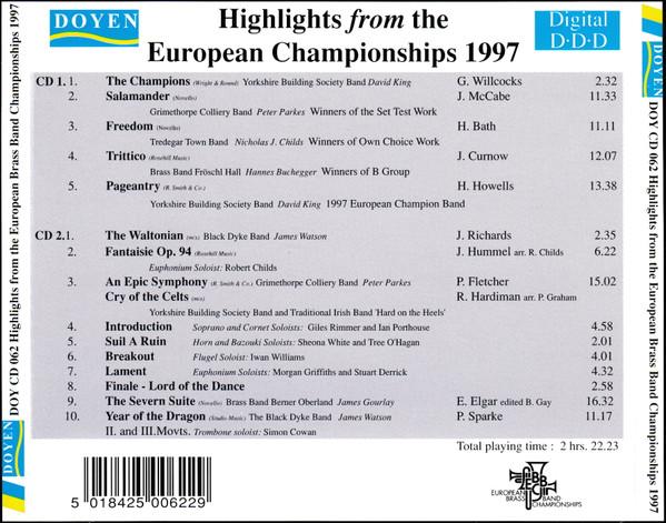Various Artists - European Brass Band Championships 1997 - Double Cd