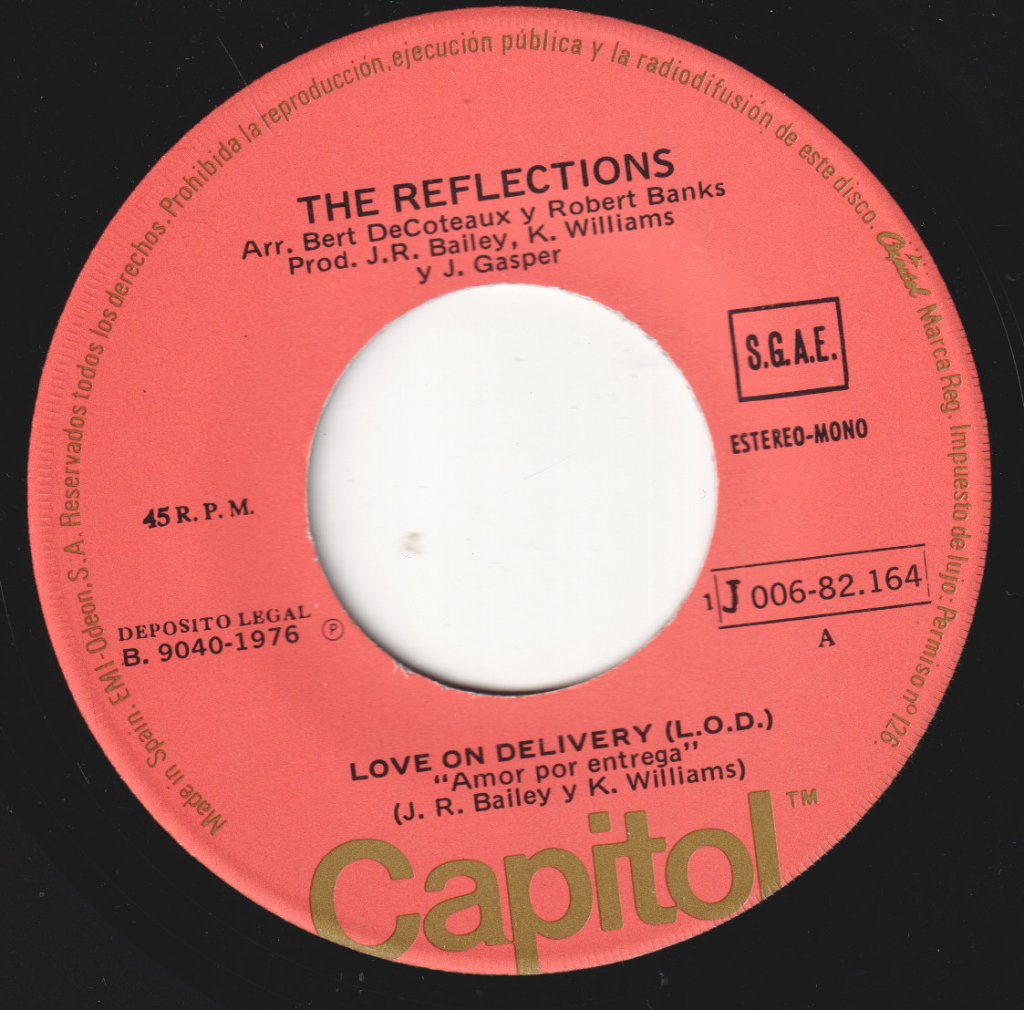 Reflections - Love On Delivery (L.O.D.) - 7 Inch