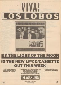 Los Lobos - By The Light Of The Moon - Advert