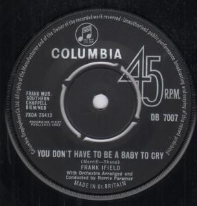 Frank Ifield - Nobody's Darlin' But Mine - 7 Inch