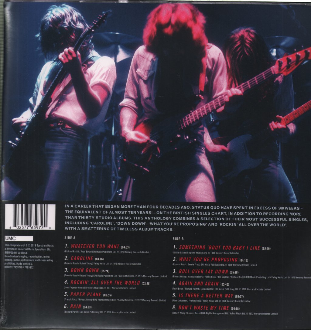 Status Quo - Rockin' All Over The World The Collection - Lp