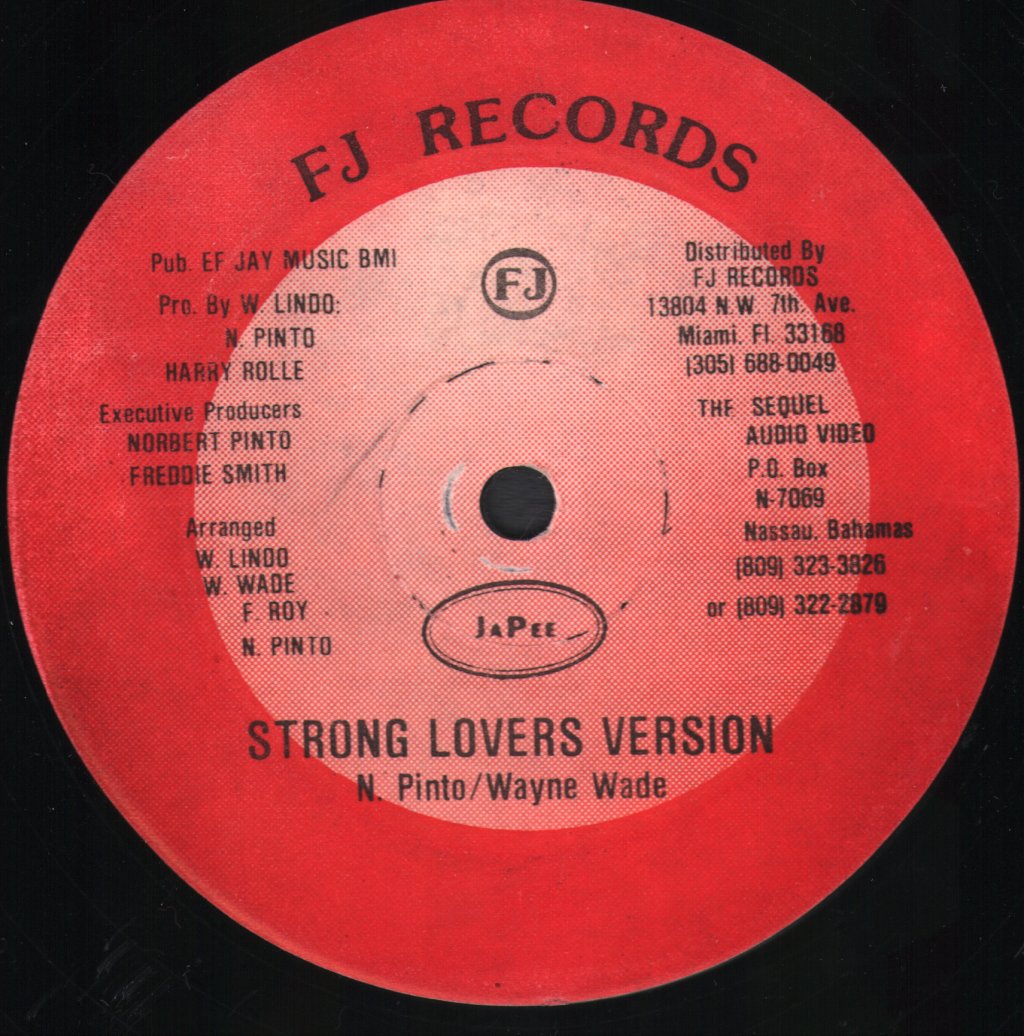 Wayne Wade - Strength Of Our Love - 12 Inch