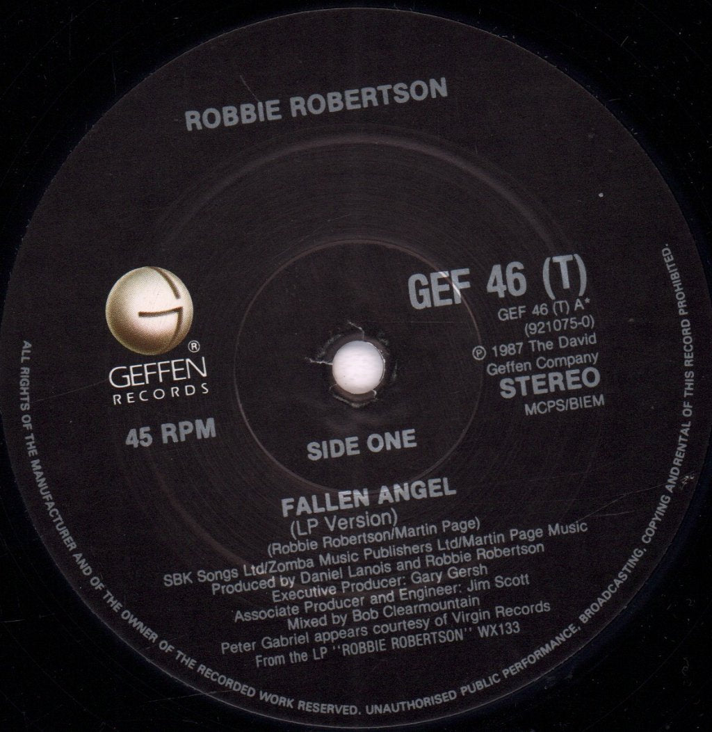 Robbie Robertson - Fallen Angel - 12 Inch