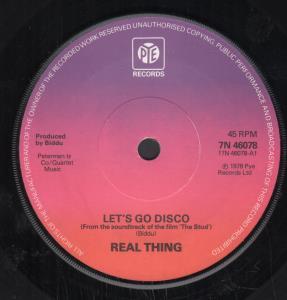 Real Thing - Let's Go Disco - 7 Inch