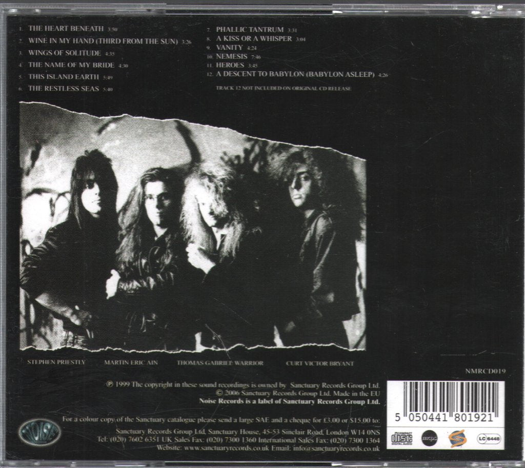 Celtic Frost - Vanity / Nemesis - Cd