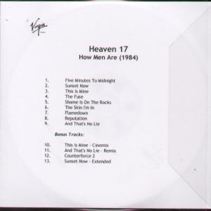 Heaven 17 - How Men Are - Cdr