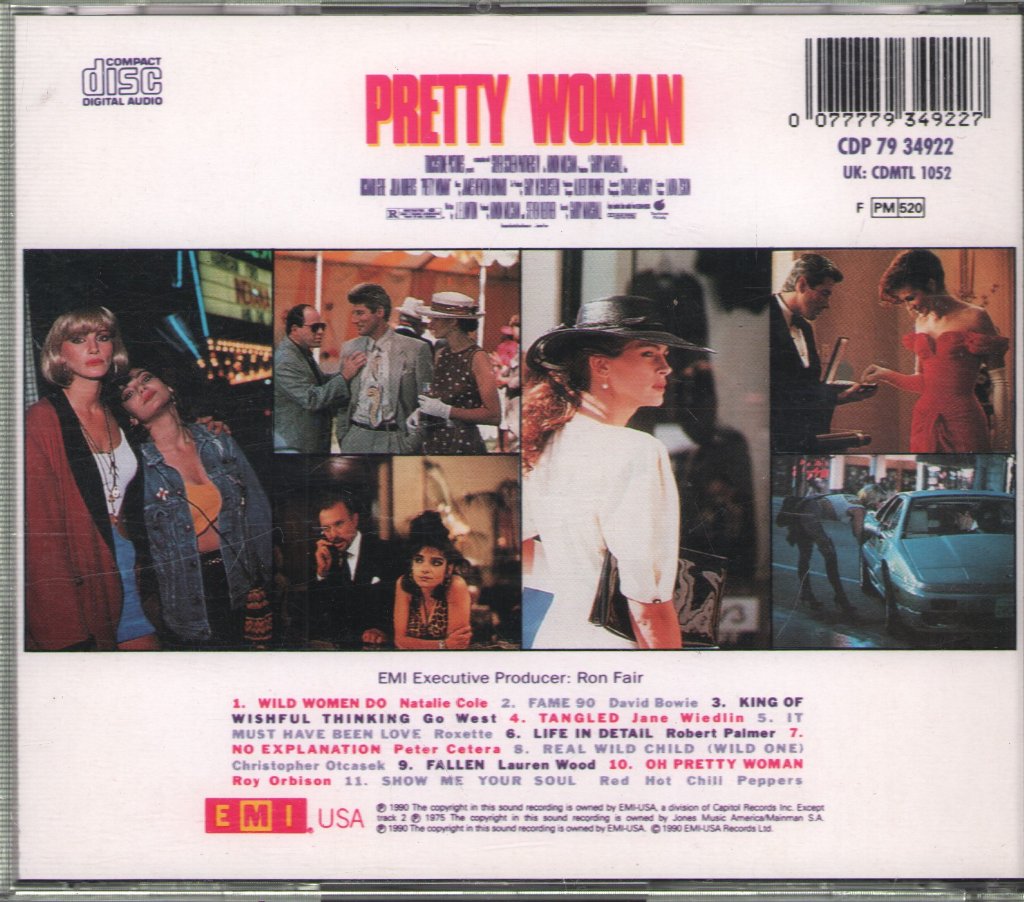 Pretty Woman - Original Motion Picture Soundtrack - Cd