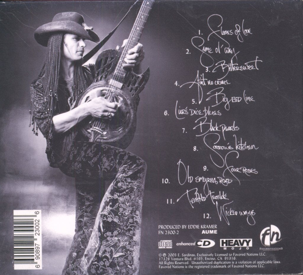 Eric Sardinas - Black Pearls - Cd