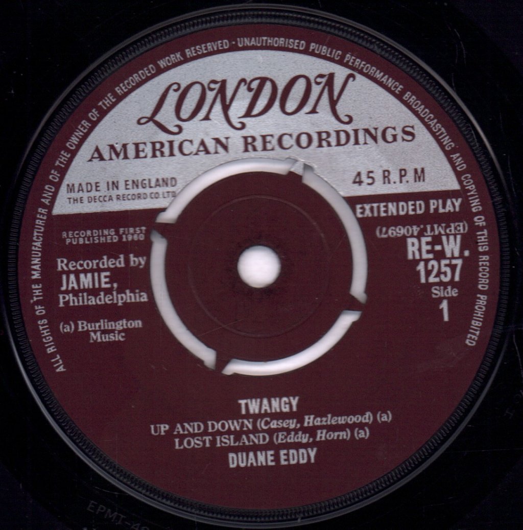 Duane Eddy - Twangy - 7 Inch
