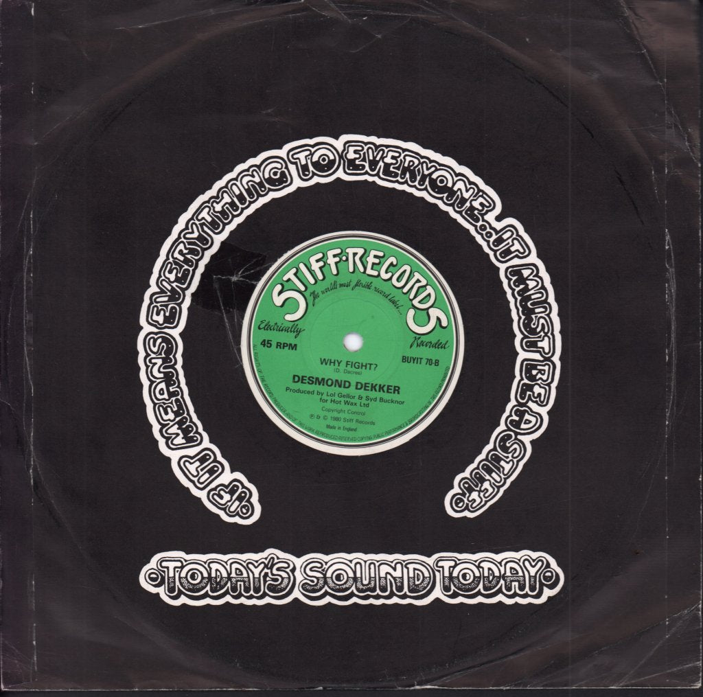 Desmond Dekker - Israelites / Why Fight? - 10 Inch