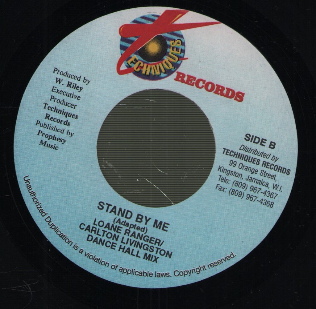 Carlton Livingston - Stand By Me - 7 Inch