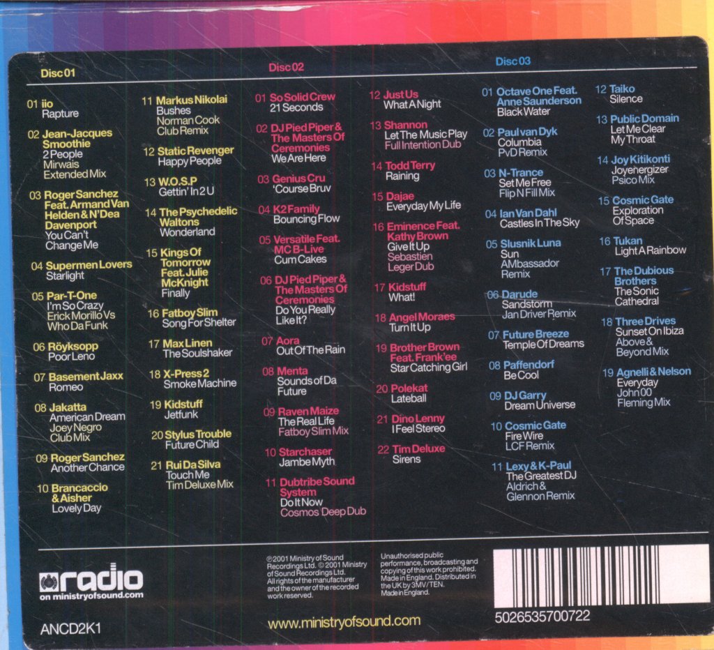 Various Artists - Annual 2002 - Cd Set