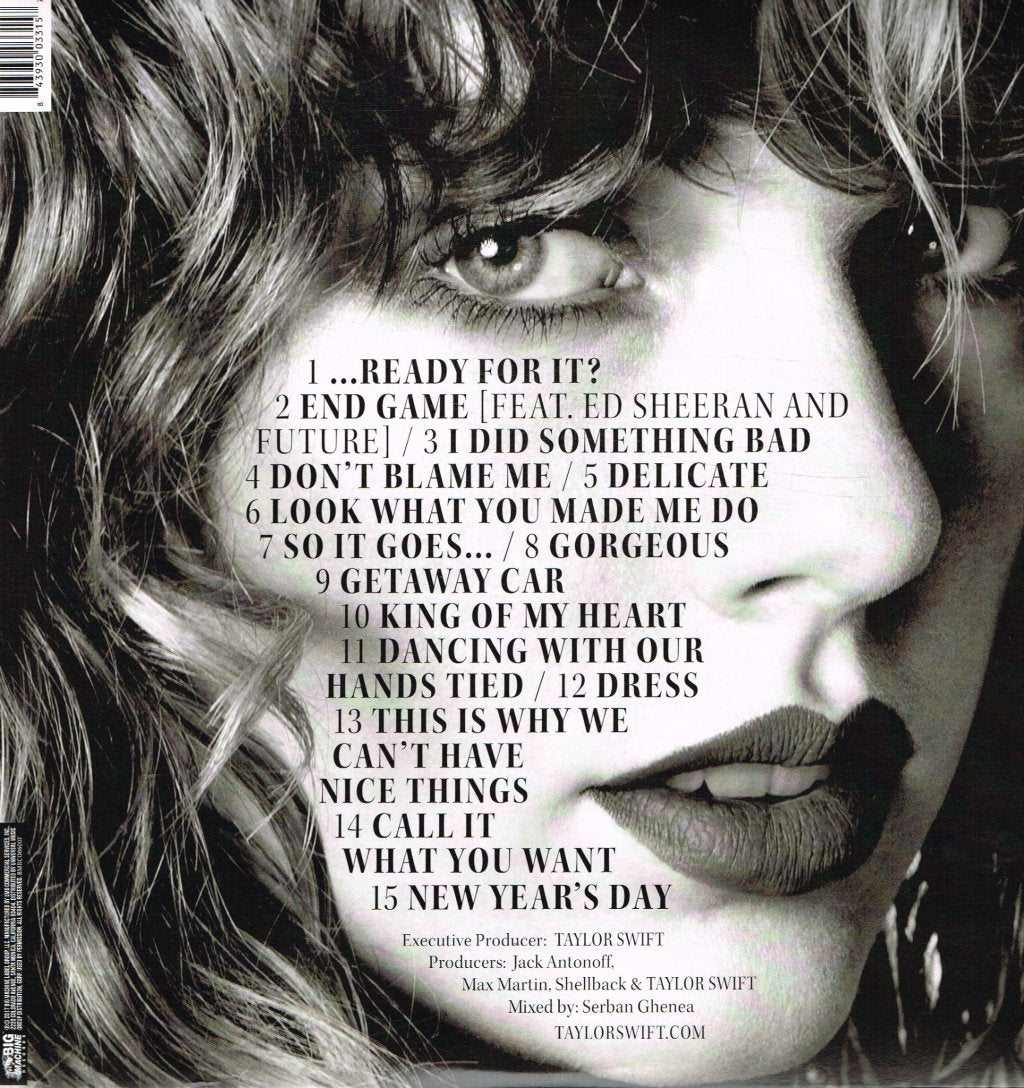 Taylor Swift - Reputation - Double Lp
