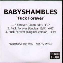 Babyshambles - F**K Forever - Cdr