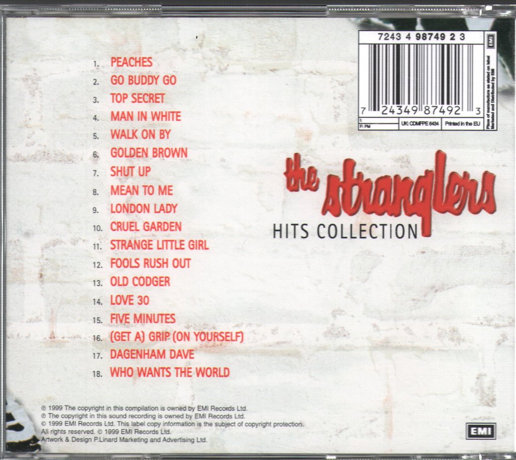 Stranglers - Hits Collection - Cd