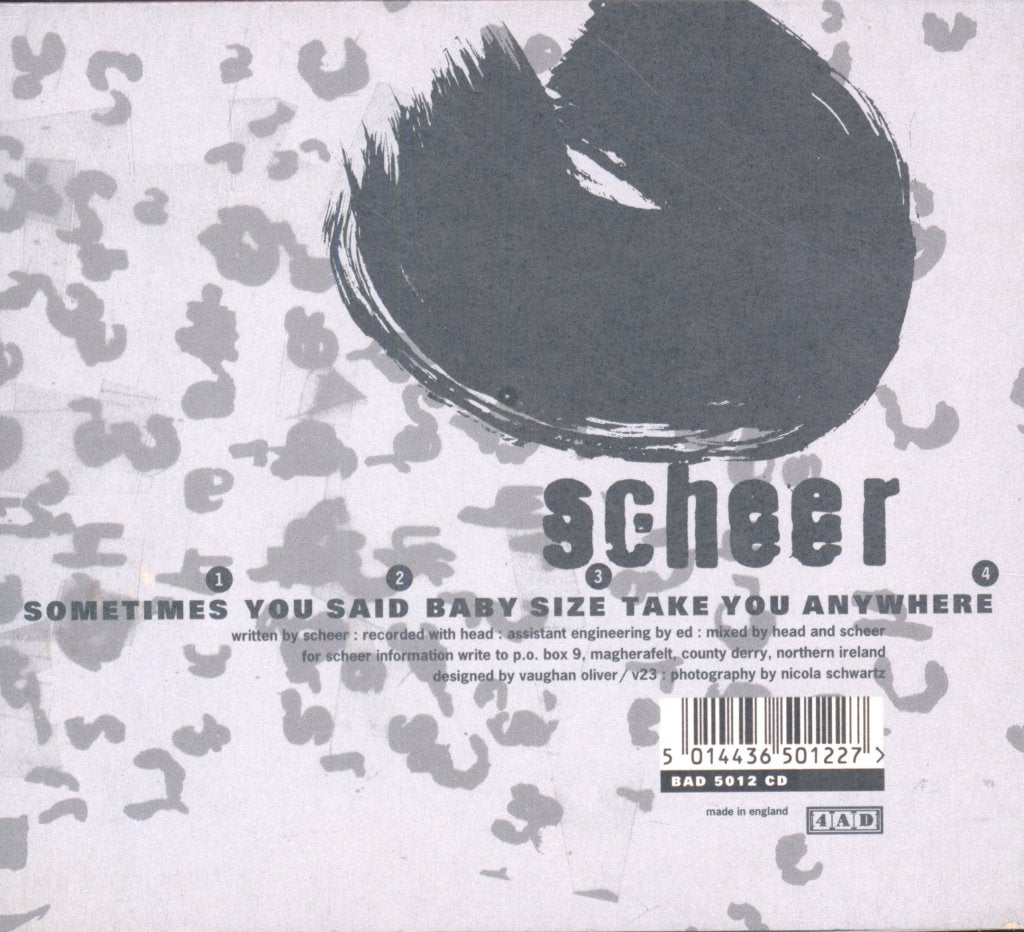 Scheer - Schism E.P. - Cd