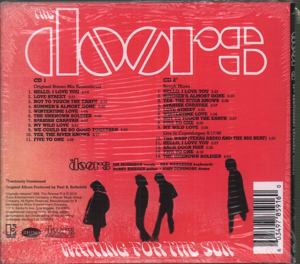 Doors - Waiting For The Sun - Cd