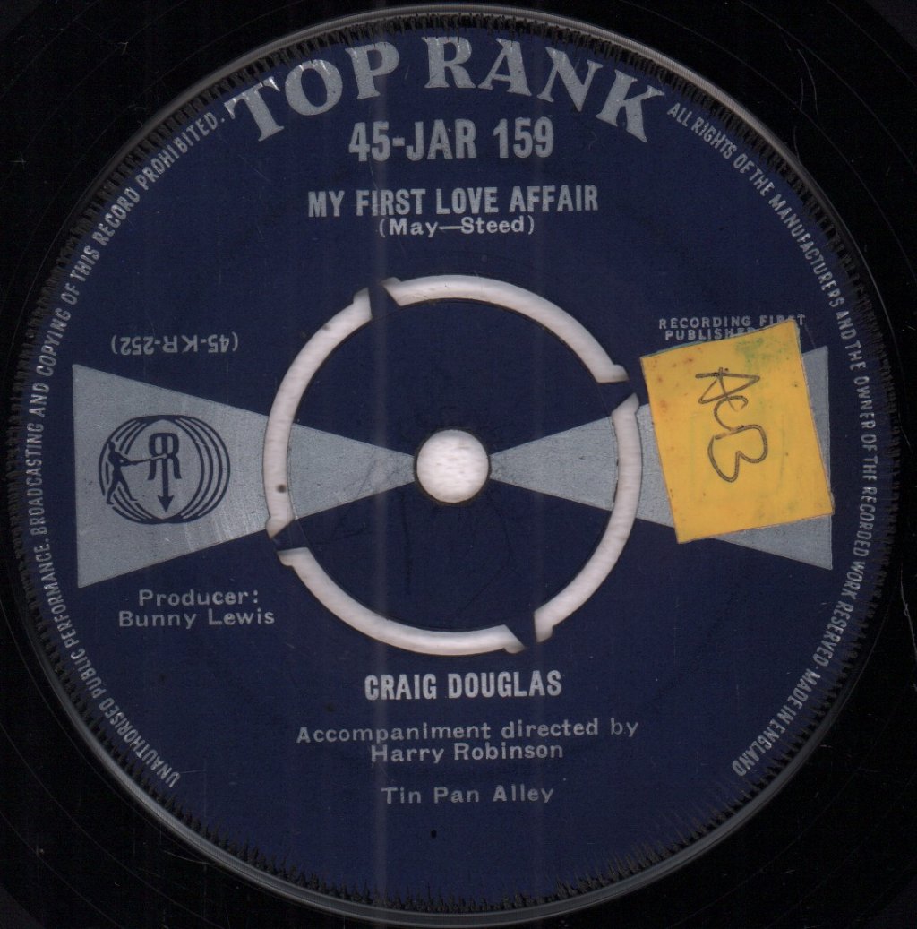 Craig Douglas - Only Sixteen - 7 Inch