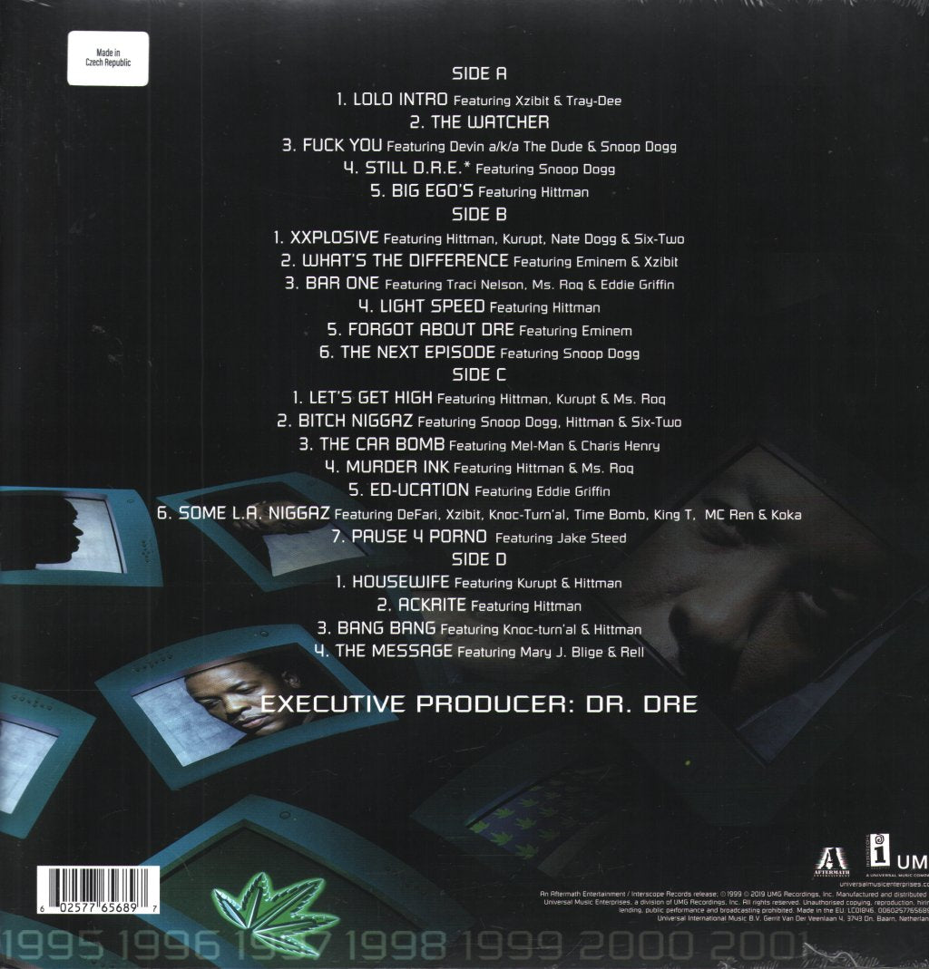 Dr Dre - 2001 - Double Lp