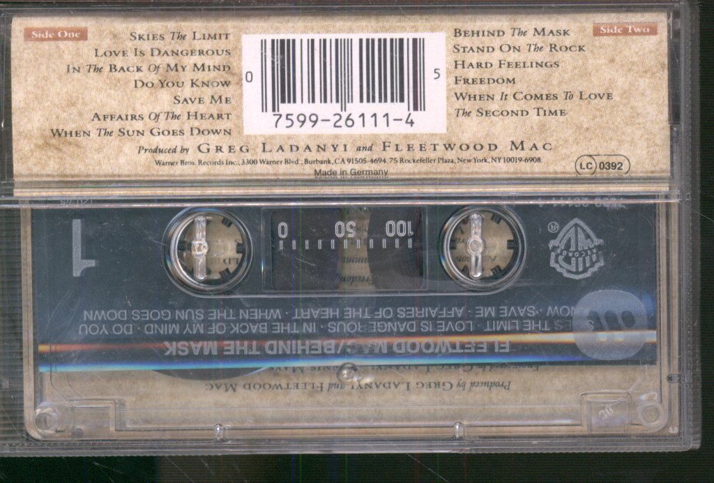 Fleetwood Mac - Behind The Mask - Cassette