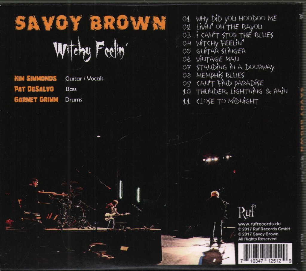 Savoy Brown - Witchy Feelin' - Cd