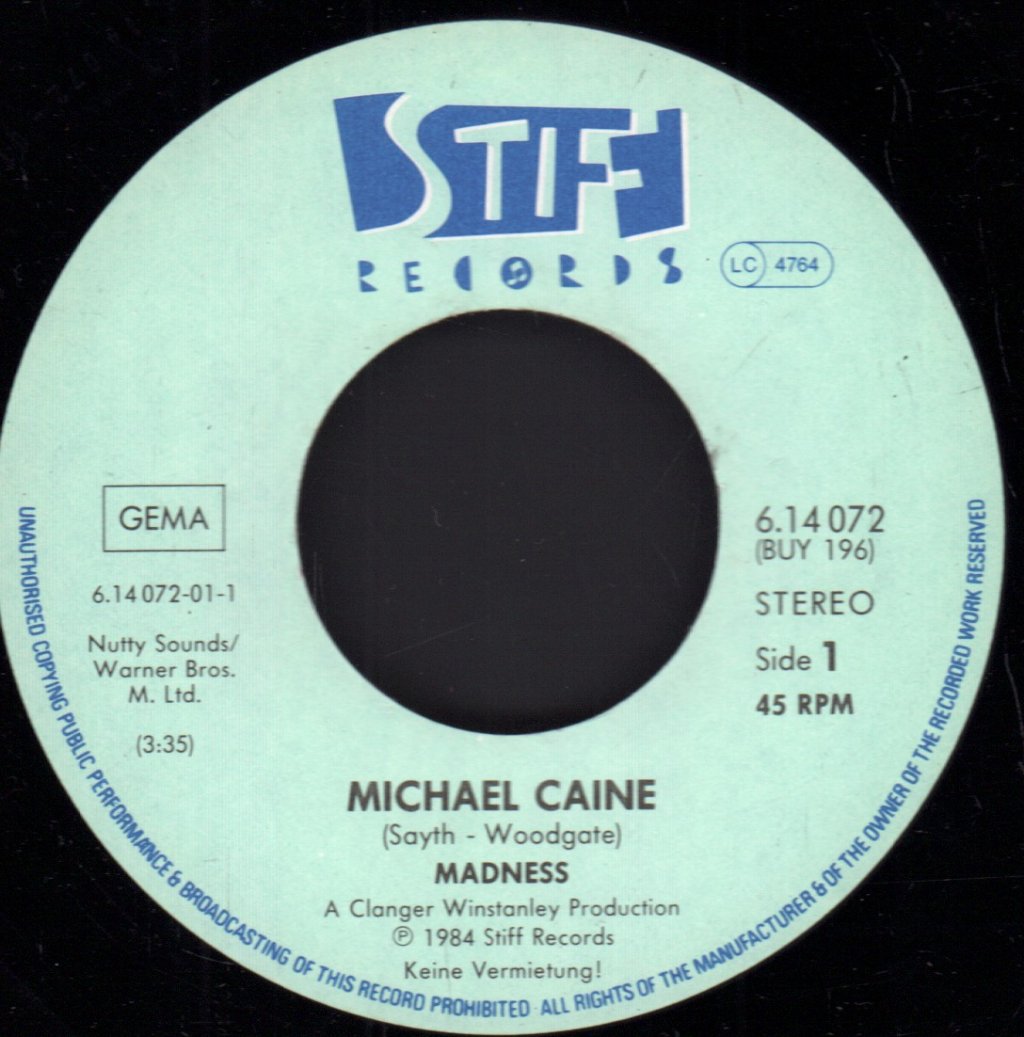 Madness - Michael Caine - Double 7 Inch