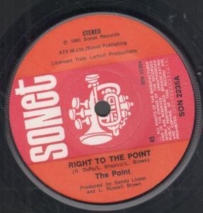 Point - Right To The Point - 7 Inch