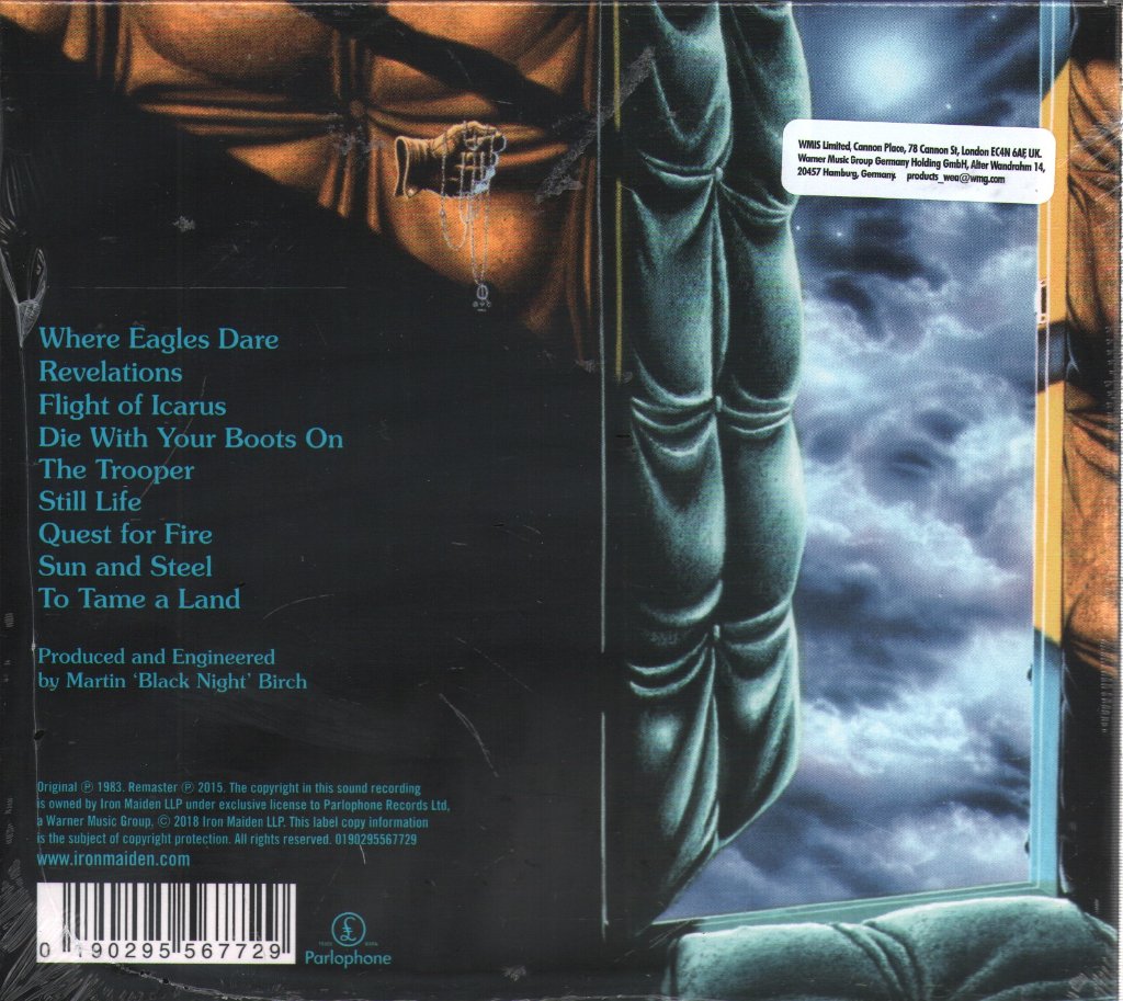 Iron Maiden - Piece Of Mind - Cd